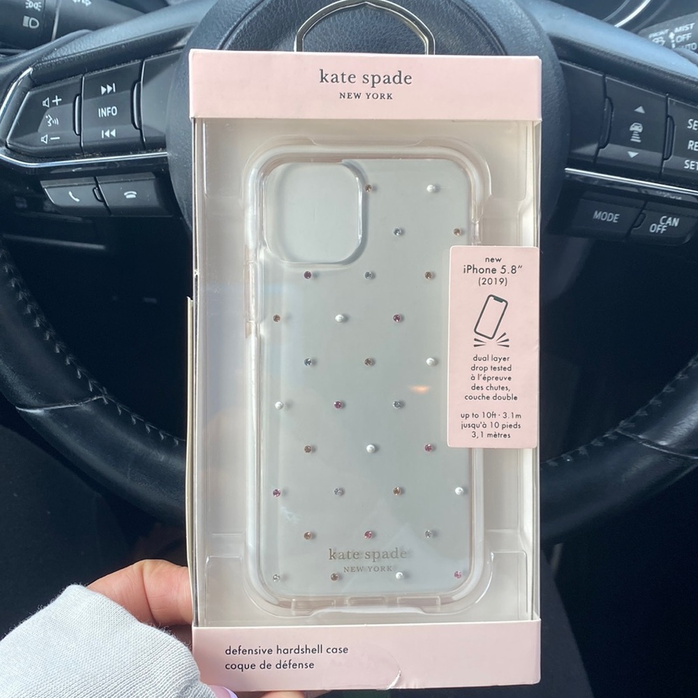 Kate spade New York defensive hard shell iPhone 11 Pro phones case